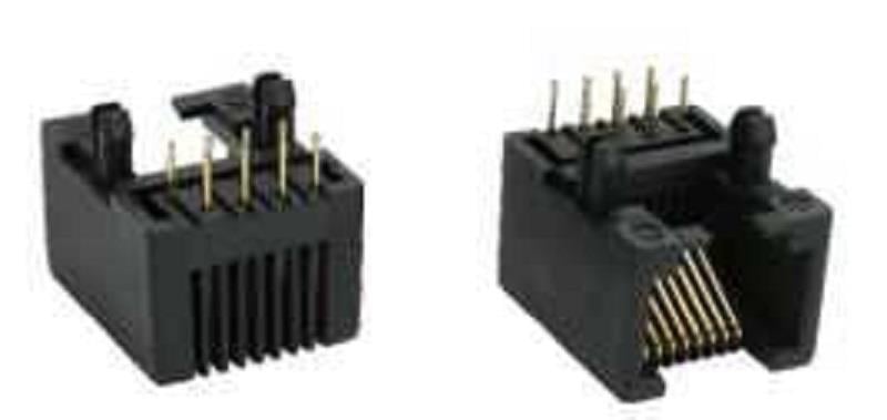 RJ45 90 Derece (Plastik)