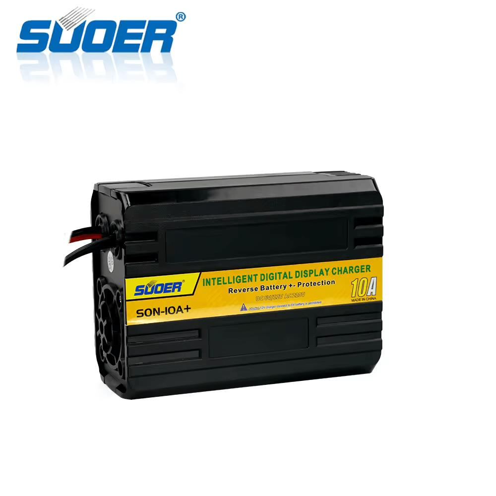 Suoer 6V/12V 10A 220V Akü Şarj Cihazı