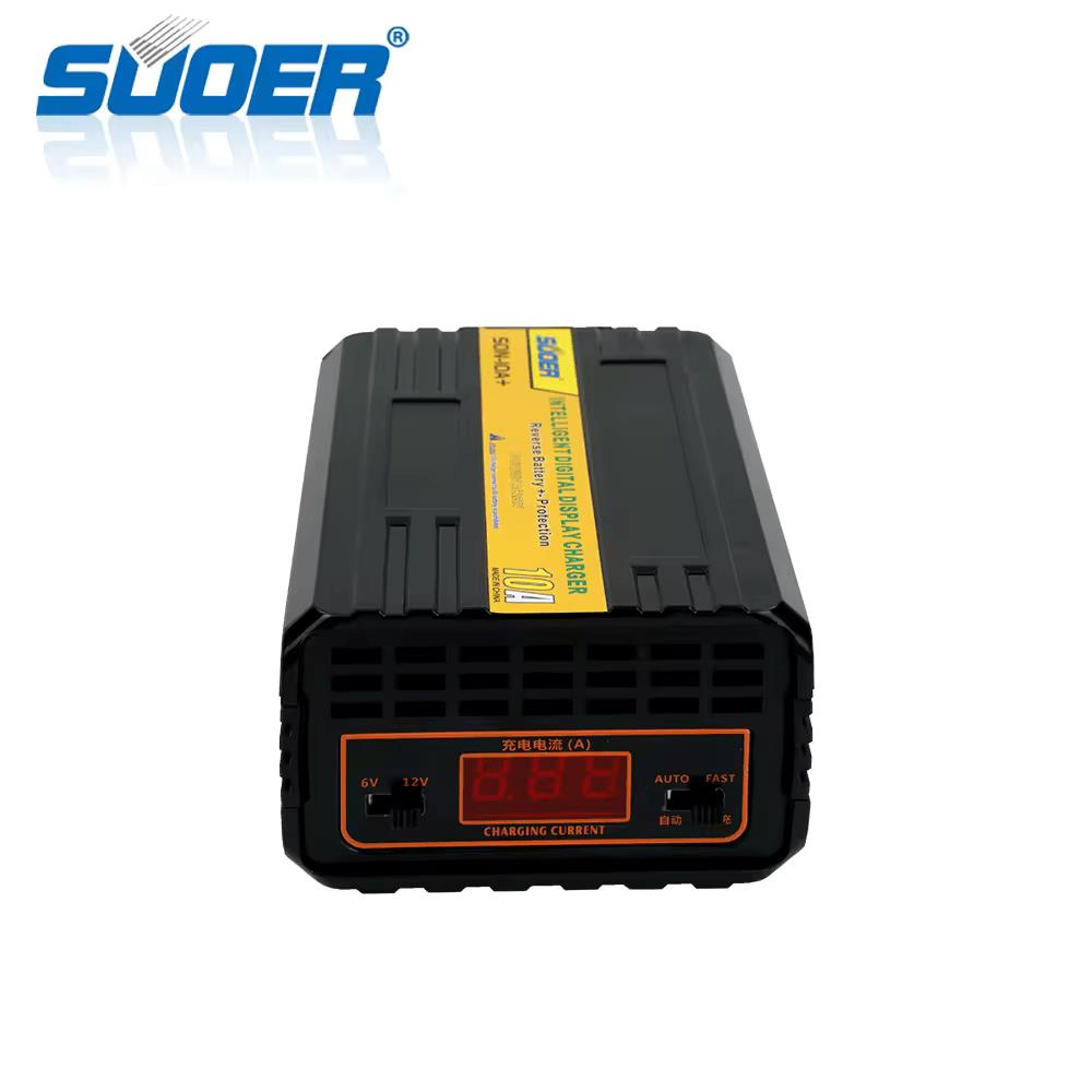 Suoer 6V/12V 10A 220V Akü Şarj Cihazı