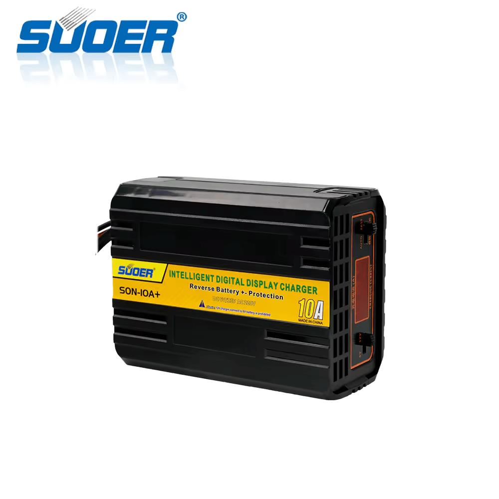Suoer 6V/12V 10A 220V Akü Şarj Cihazı