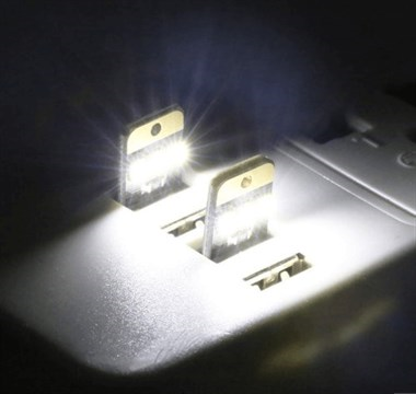 Süper Parlak USB Led Lamba-Siyah