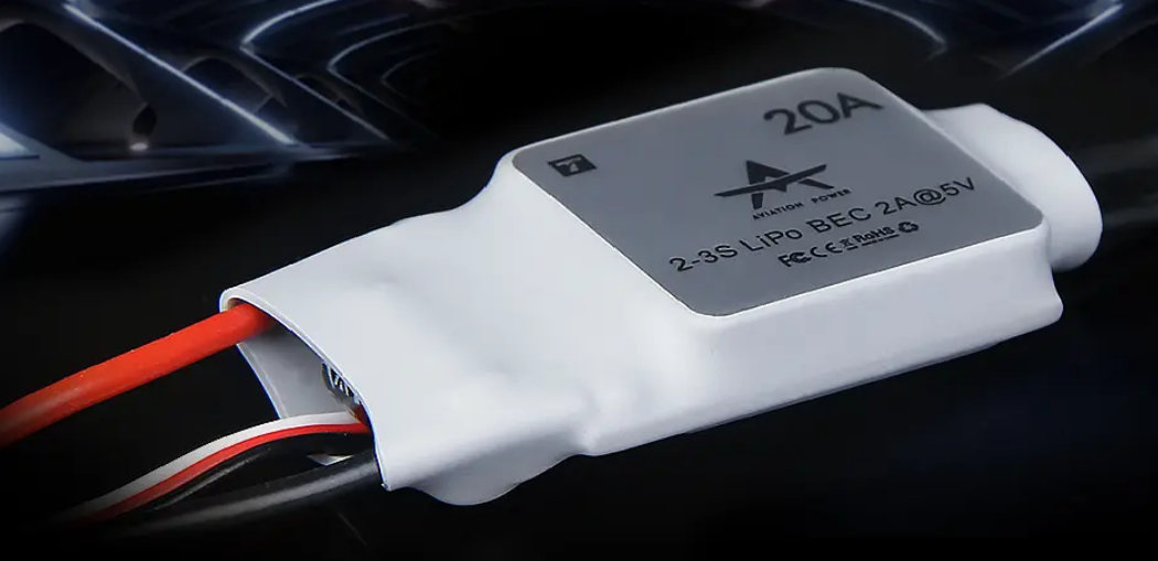 T-Motor ESC AT20 Amper 2-3S Drone Motor Sürücüsü