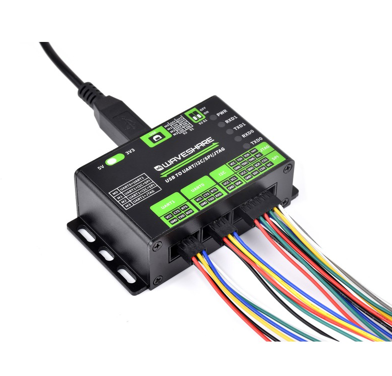 Waveshare USBden UART/I2C/SPI/JTAG Dönüştürücü