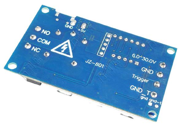 Zaman Ayarlı Göstergeli Tekli Röle Kartı - 5V Delay-Off Relay Module