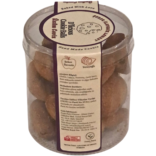 D'licious Cookie Balls Üzüm Ceviz