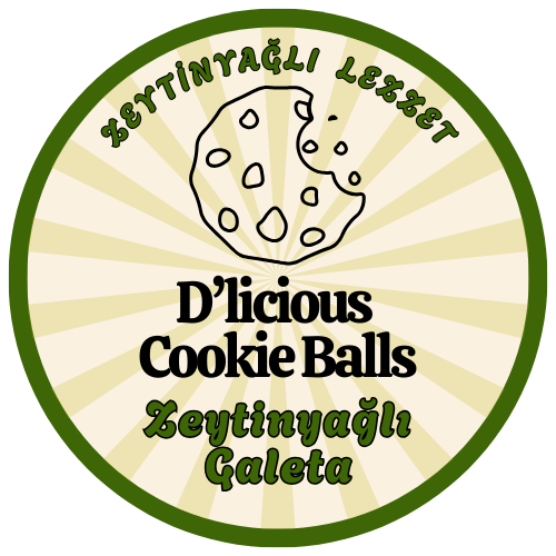 D'licious Cookie Balls Zeytinyağlı Galeta