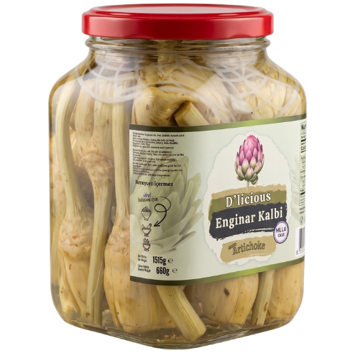 D'lİcious Enginar Kalbi 16-18 adet 1360 Gr