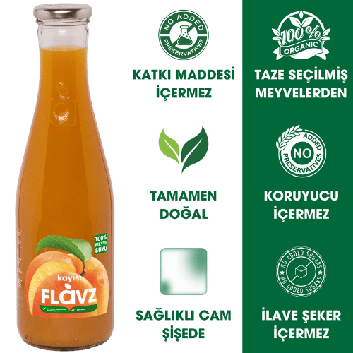 FLaVZ %100 KAYISI SUYU 250 ml  