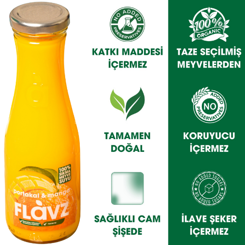 FLaVZ SIKMA PORTAKAL & MANGO SUYU 250 ml