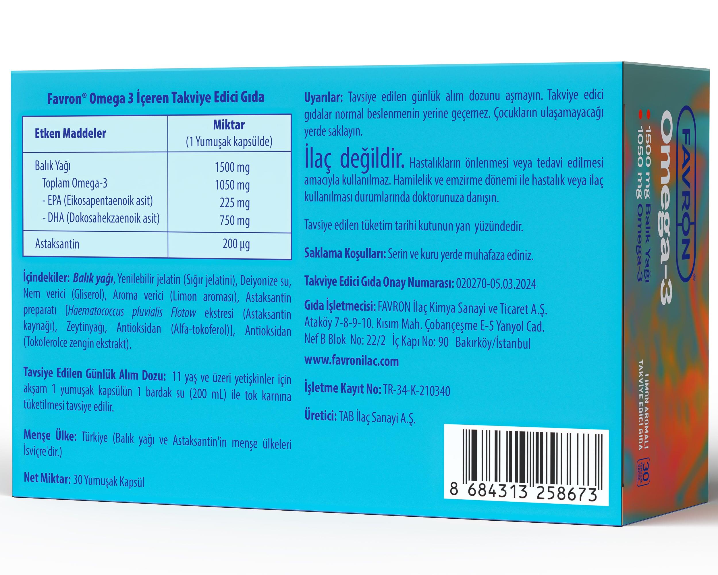 Favron Omega 3
