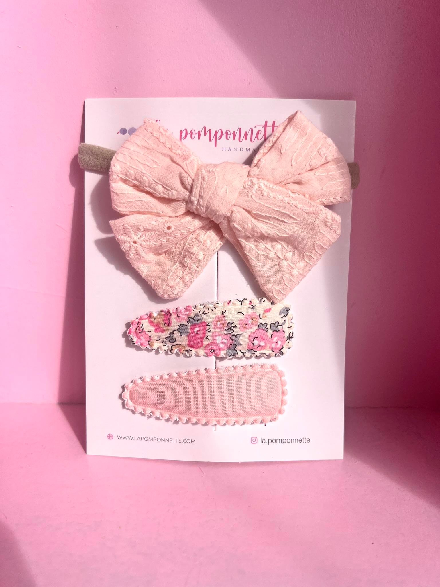 Bebe Bantlı 3'lü Set Toka 