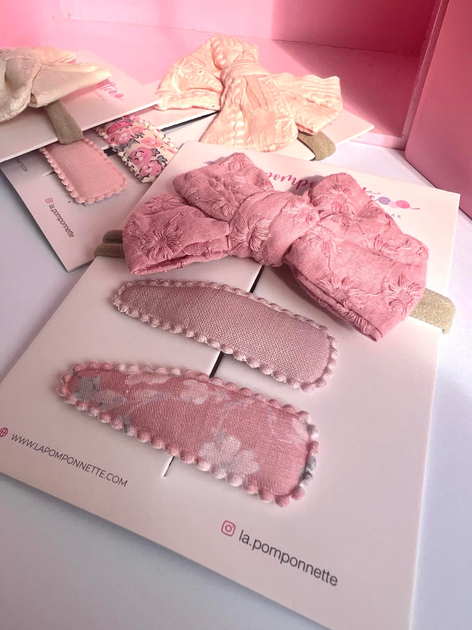 Bebe Bantlı 3'lü Set Toka 