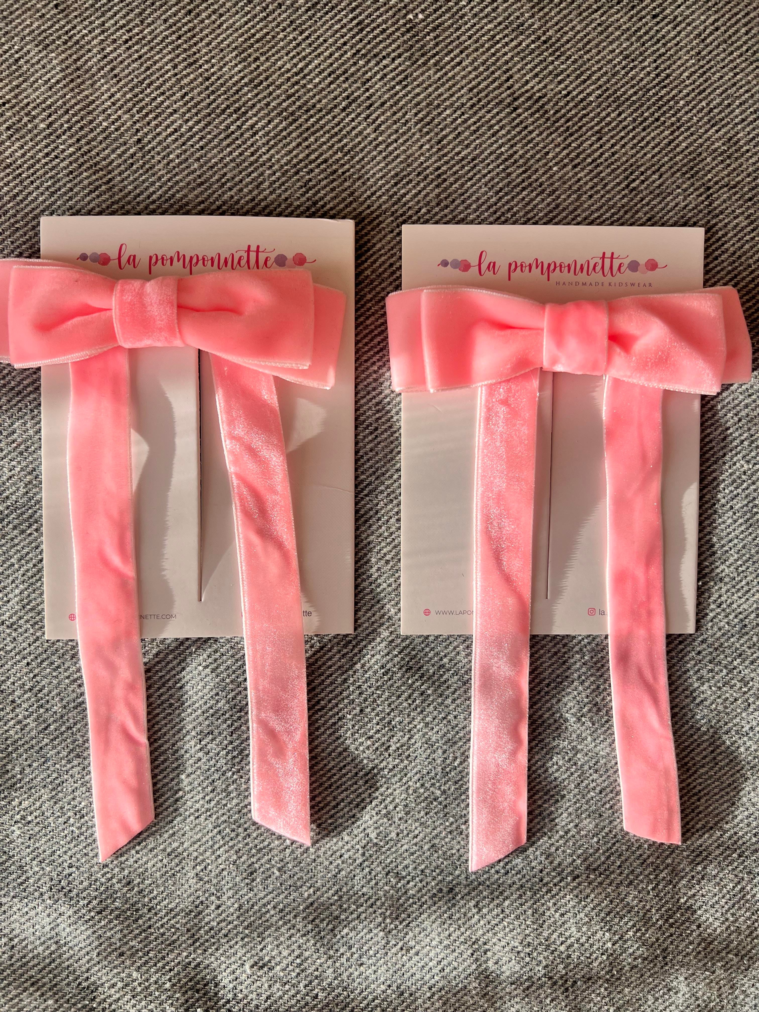 Pembe Kadife Kurdele 