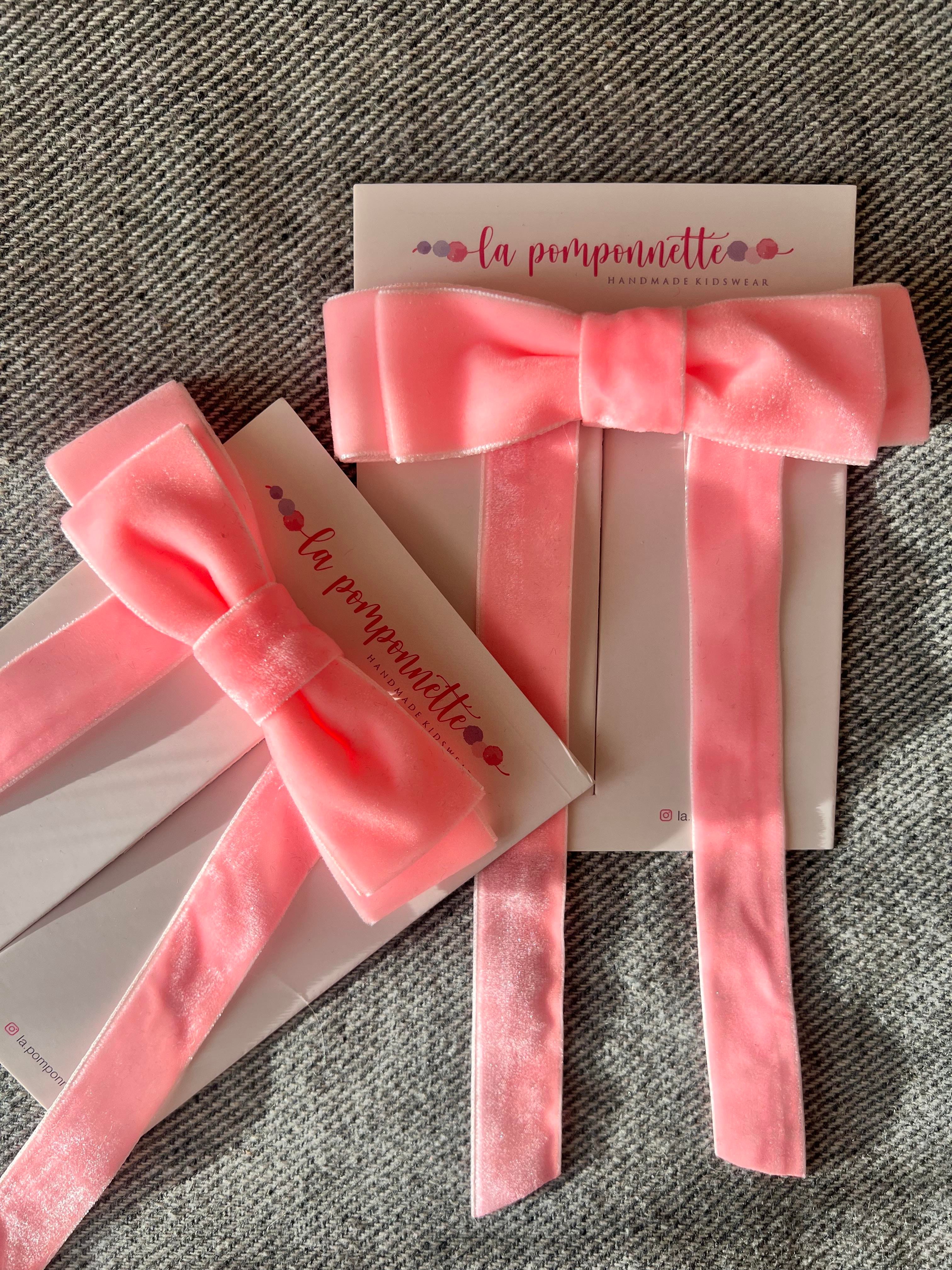 Pembe Kadife Kurdele 