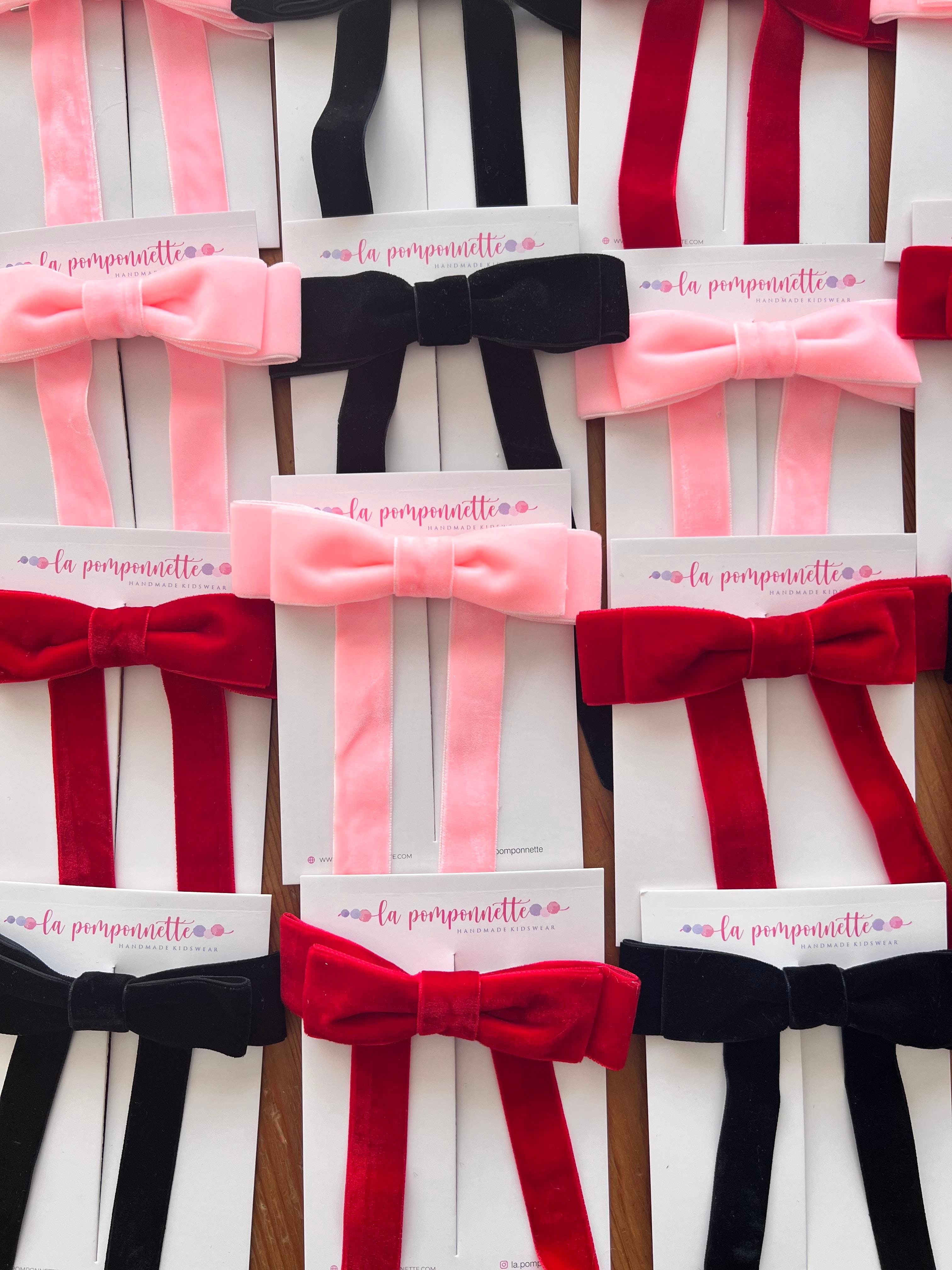 Pembe Kadife Kurdele 