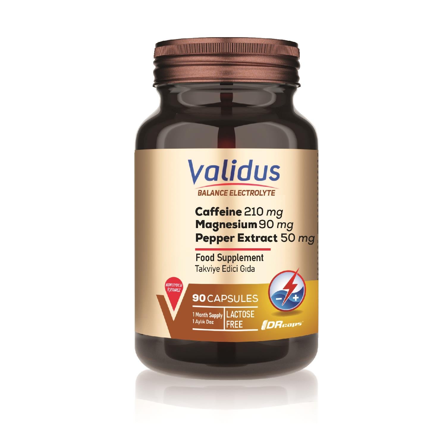 Balance Electrolyte Caffeine 210 Mg 90 Kapsül
