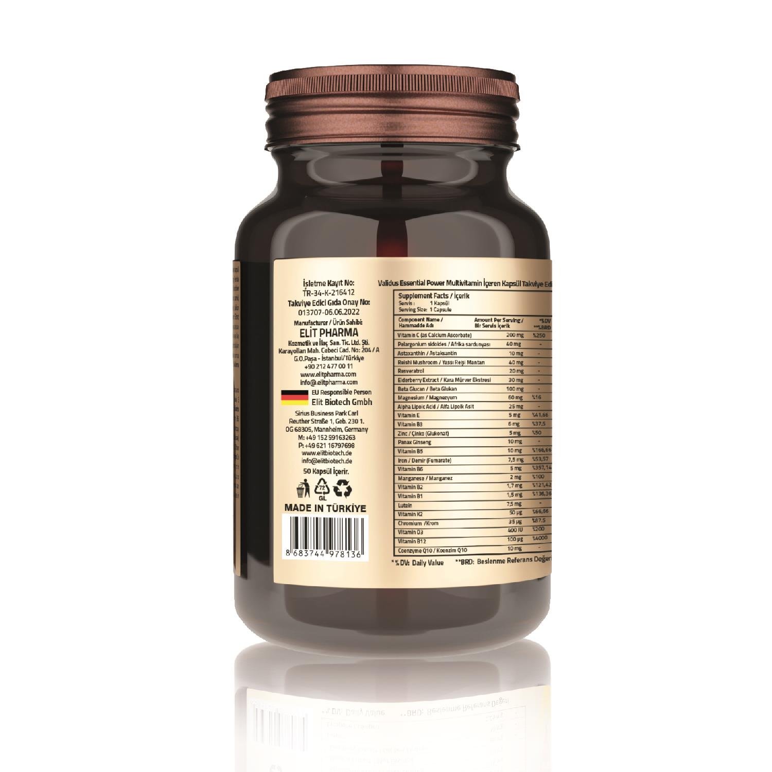 Essential Power Advanced Multivitamin Complex