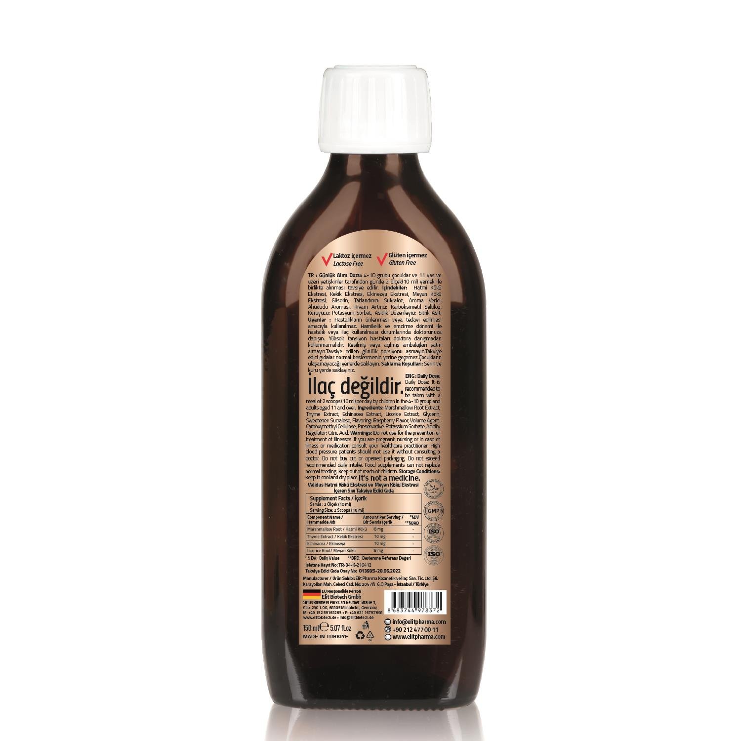 Licorice Ahududu Aromalı Şurup