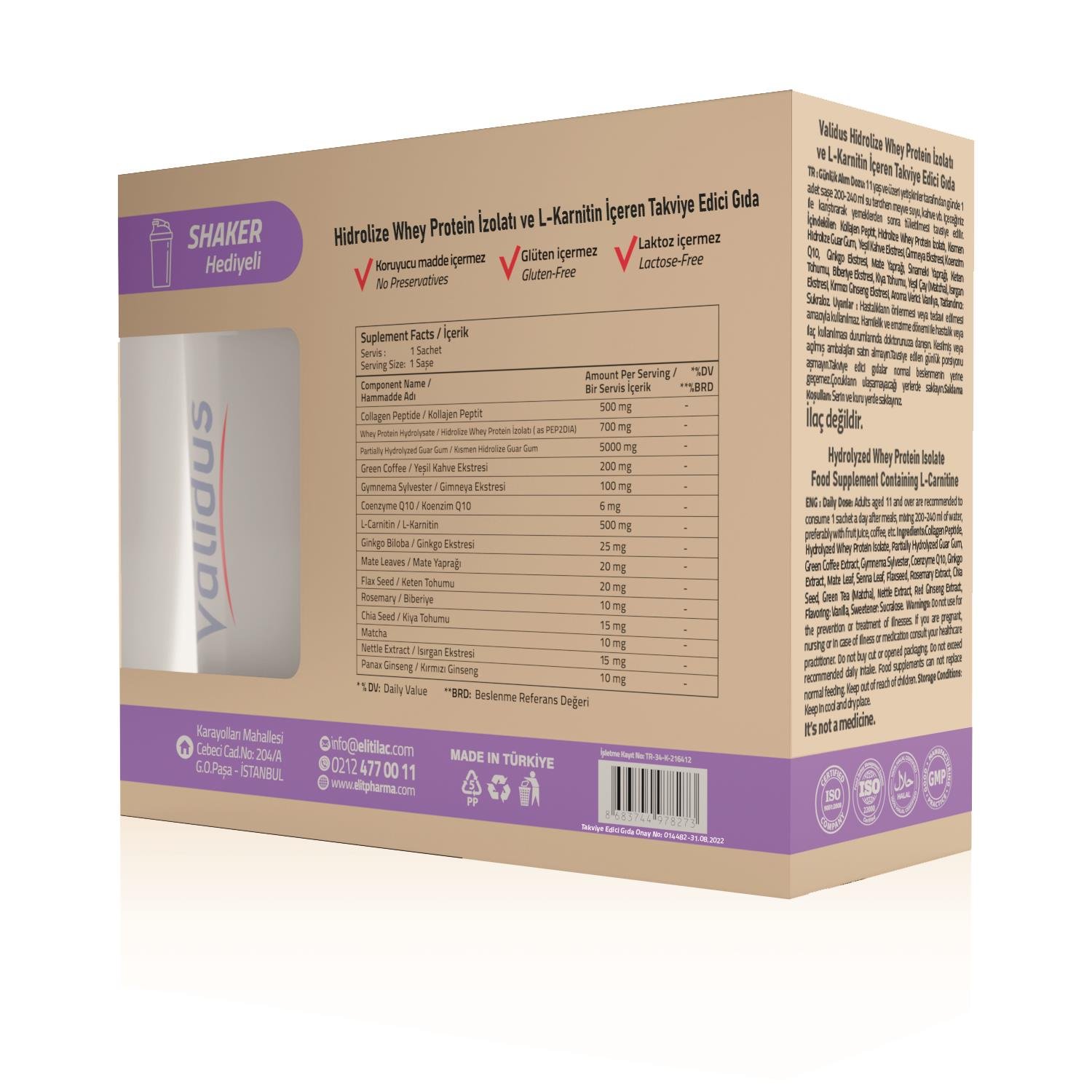 Pep2dia + L-carnitine Şase