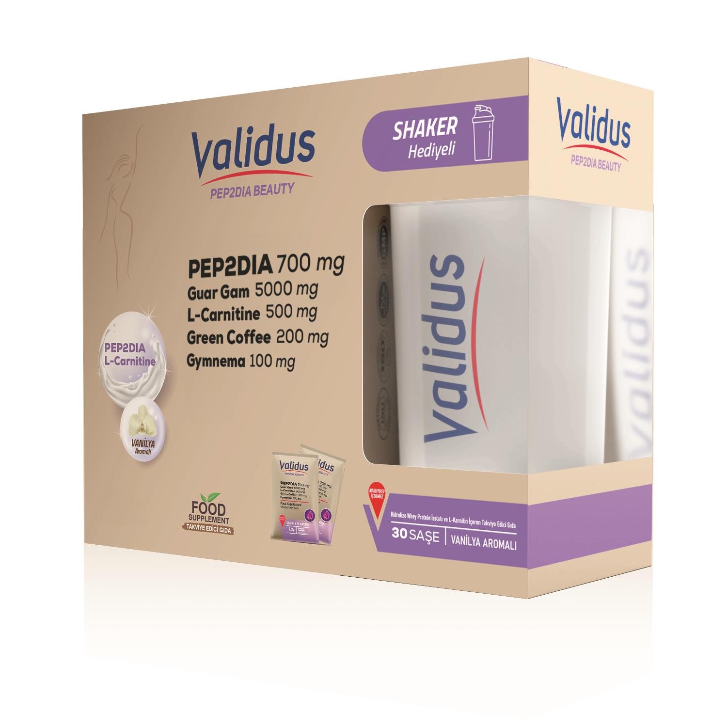 Pep2dia + L-carnitine Şase