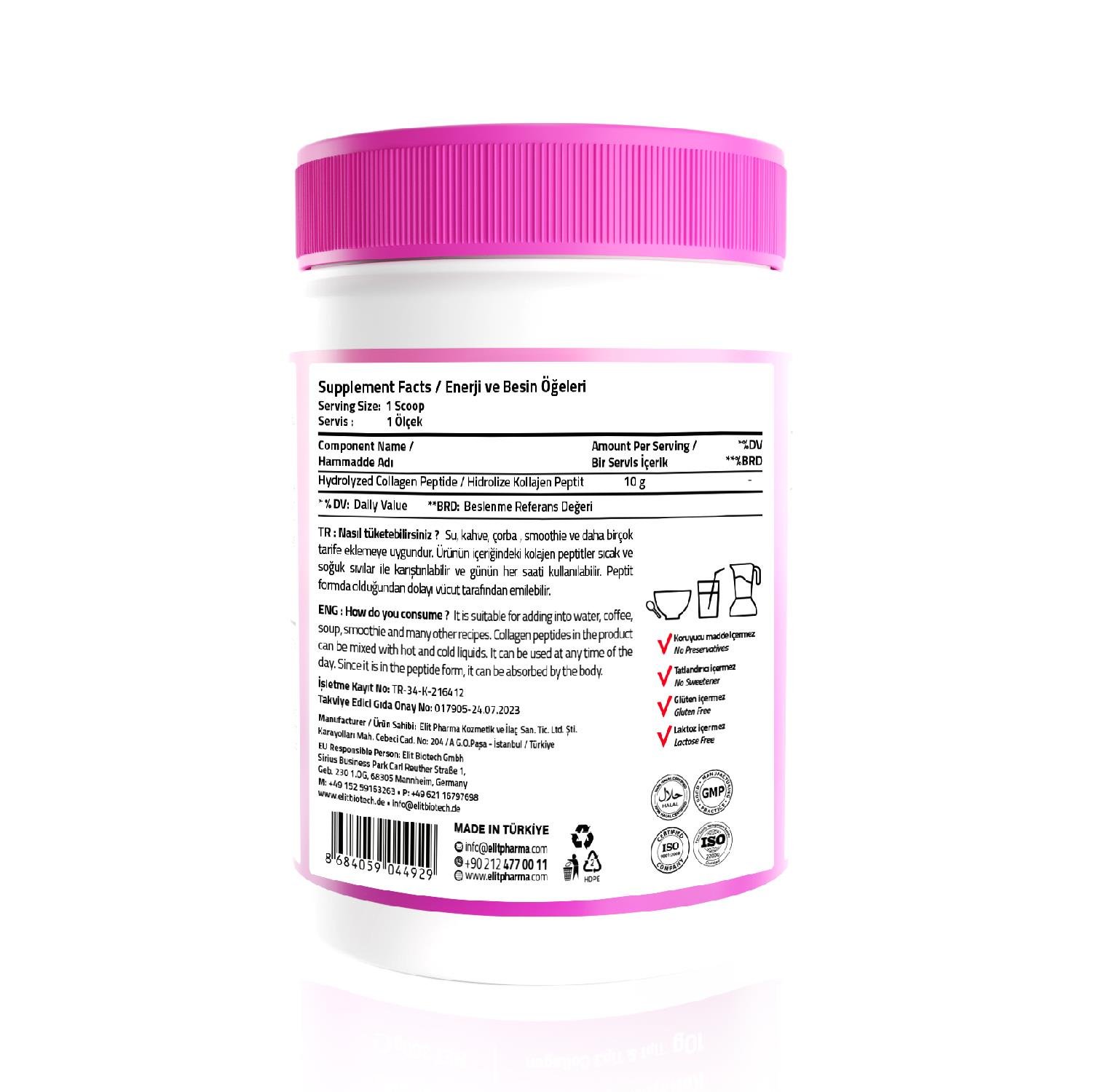 Validus Collagen Peptides Powder 300gr