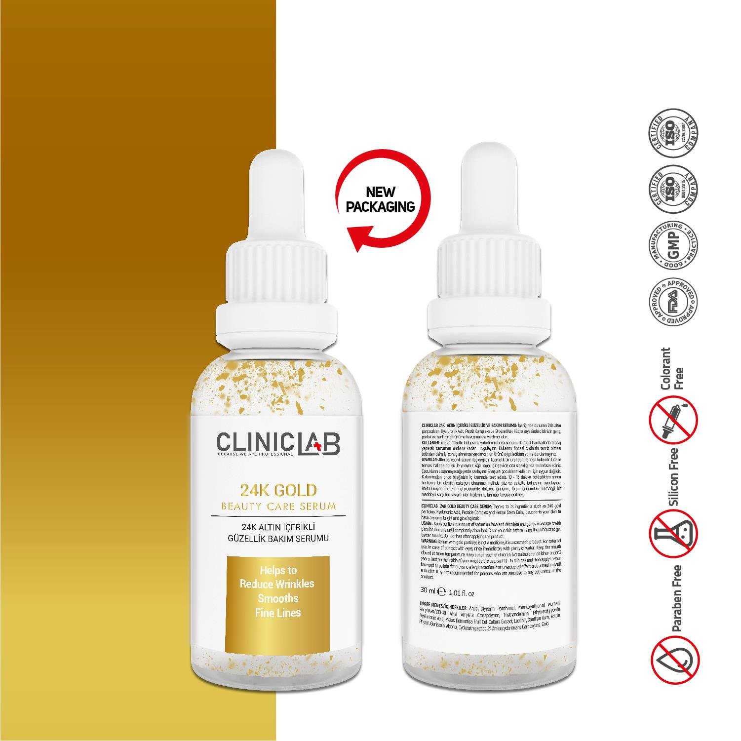 Cliniclab 24K Gold Beauty Care Serum 30 mL