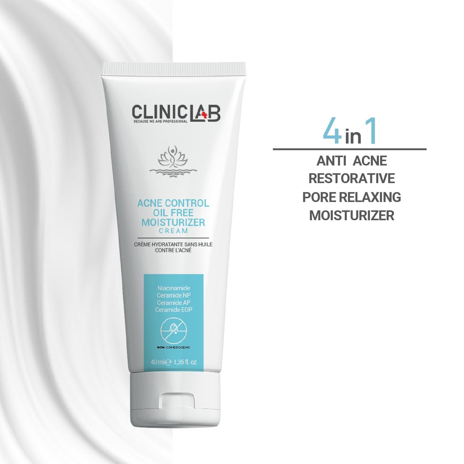 Cliniclab Acne Control Oil Free Moisturizer Cream 50 Ml