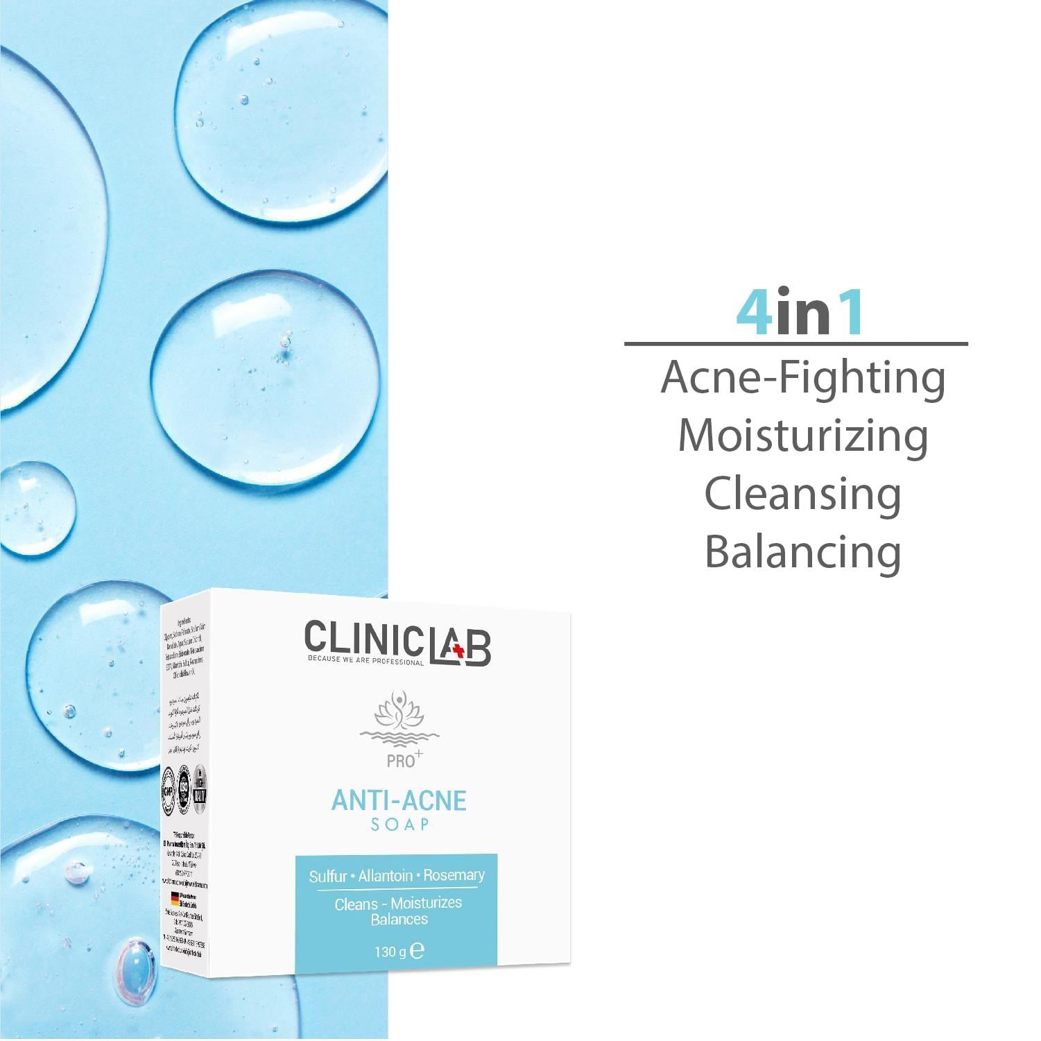 Cliniclab Acne Control Soap 130 Gr 