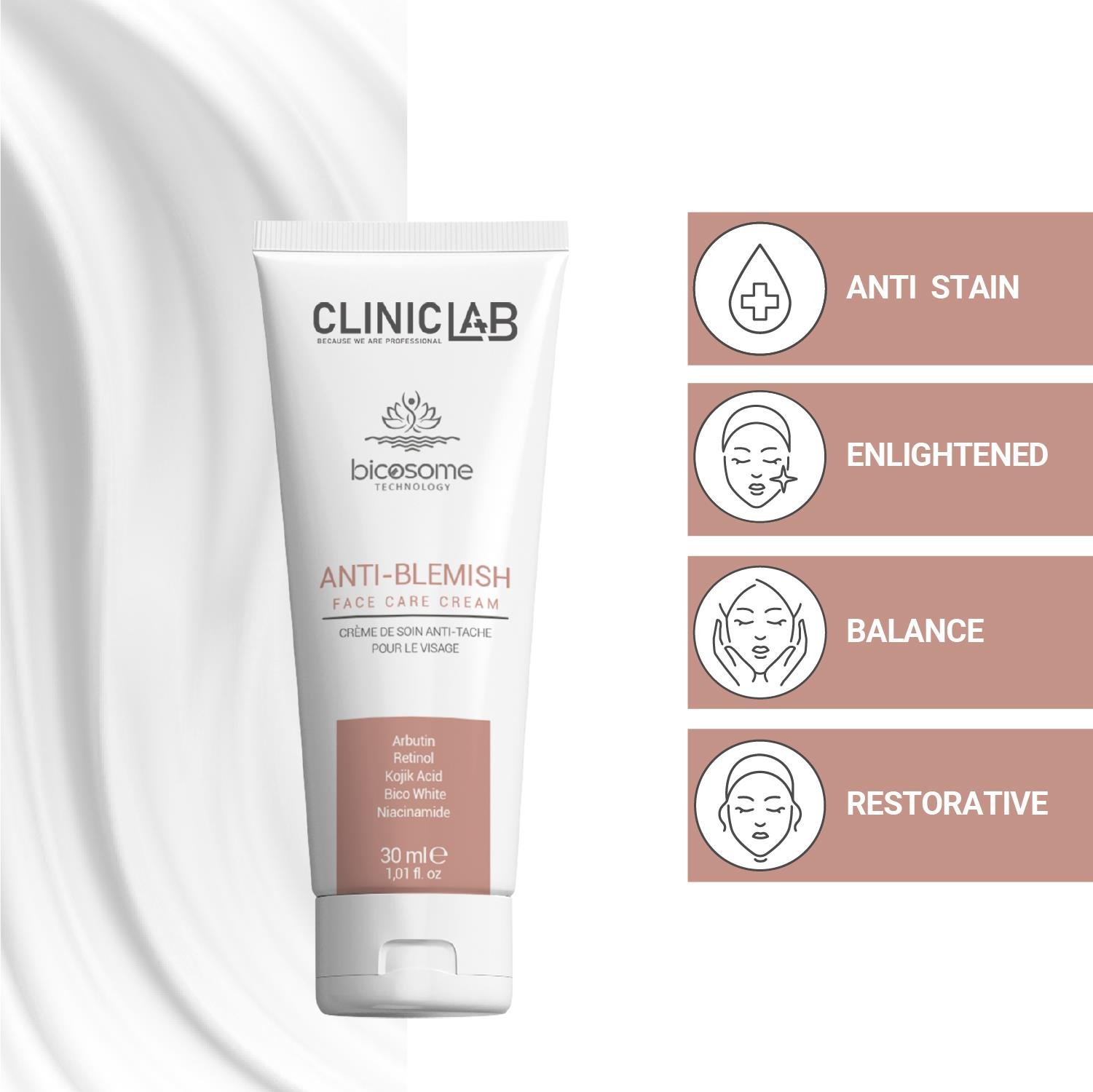 Cliniclab Anti-Blemish Face Cream 30 mL