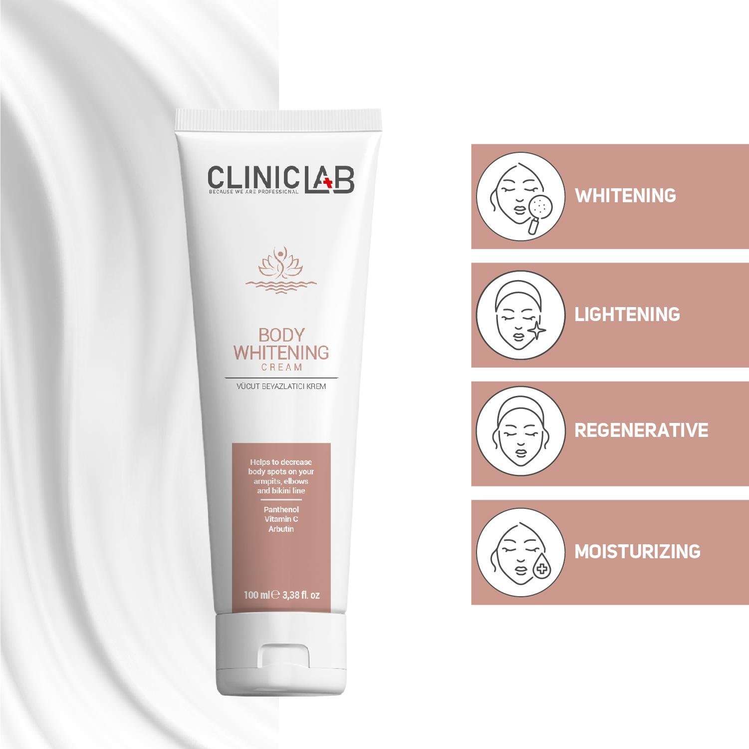ClinicLab Body Whitening Cream 100ml