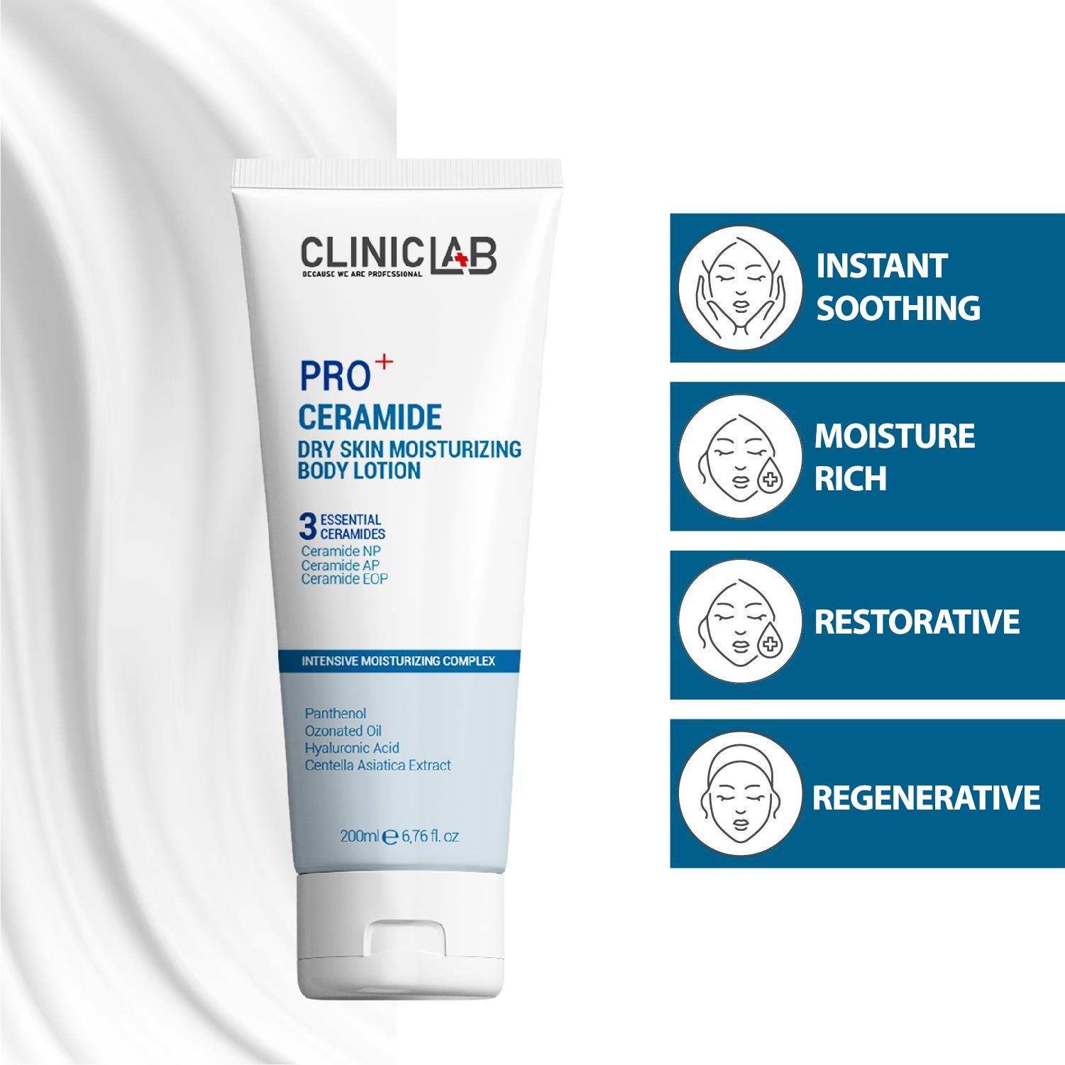 Cliniclab Ceramide Repair And Moisturizing Lotion 200 mL