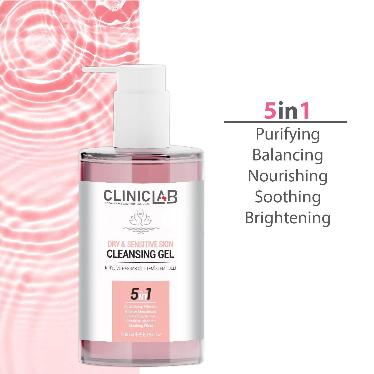 ClinicLab Dry & Senstive Skin Cleansing Gel 200ml