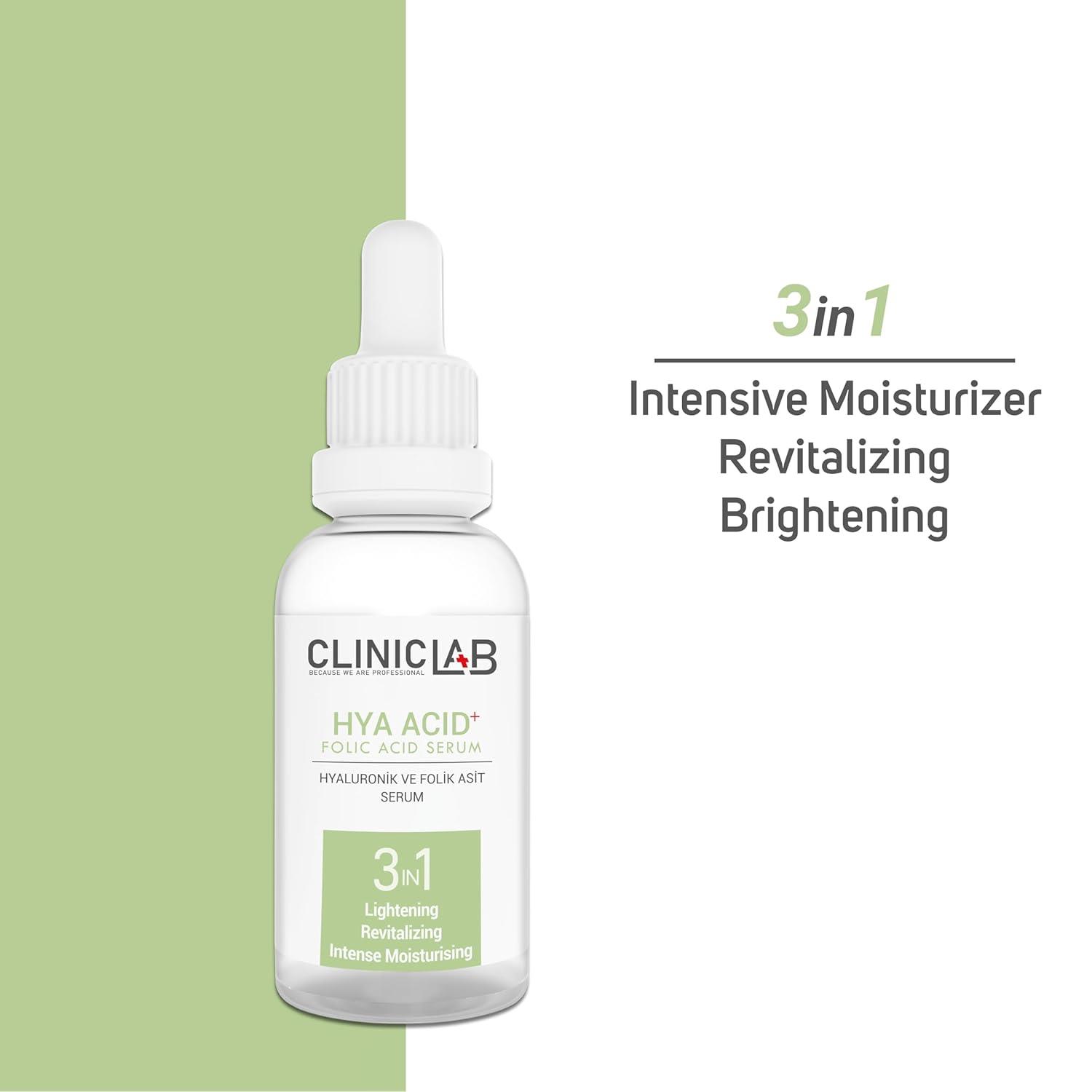 ClinicLab Hyaluronic  Acid & Folic Acid Serum 30 ml