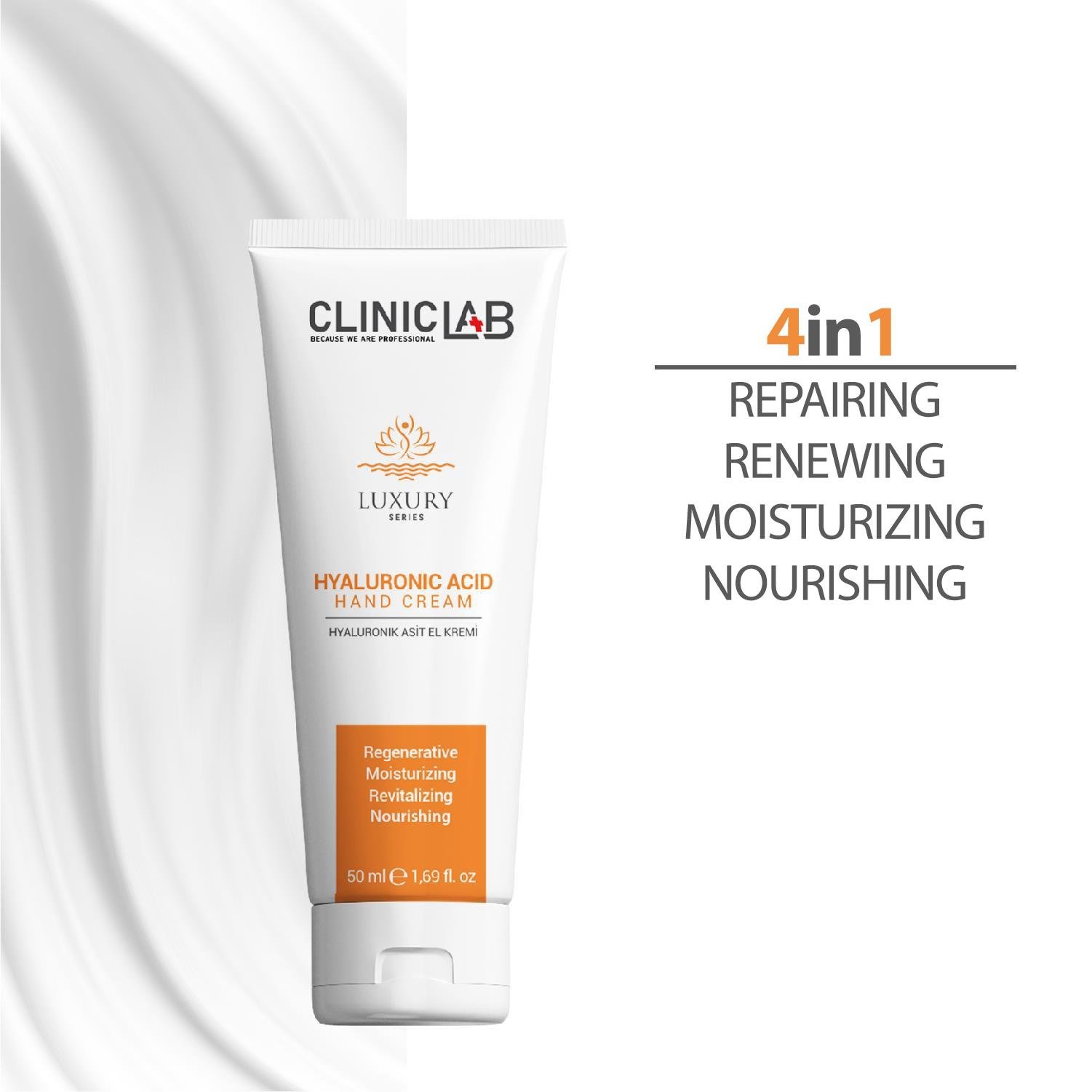 Cliniclab Luxury Hyaluronic Acid Hand Cream 50 mL