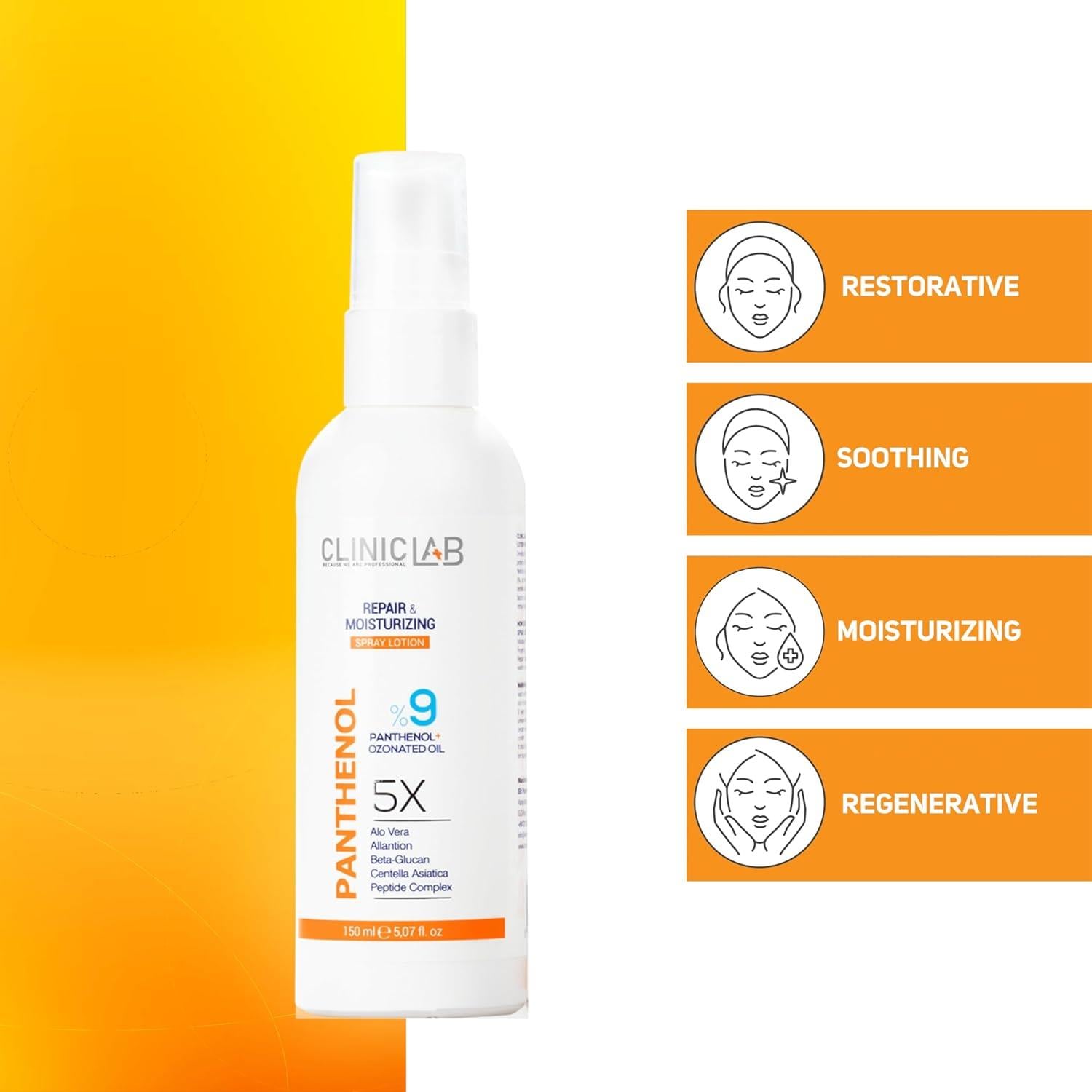 Cliniclab Panthenol %9 Repair And Moisturizing Lotion 150 mL