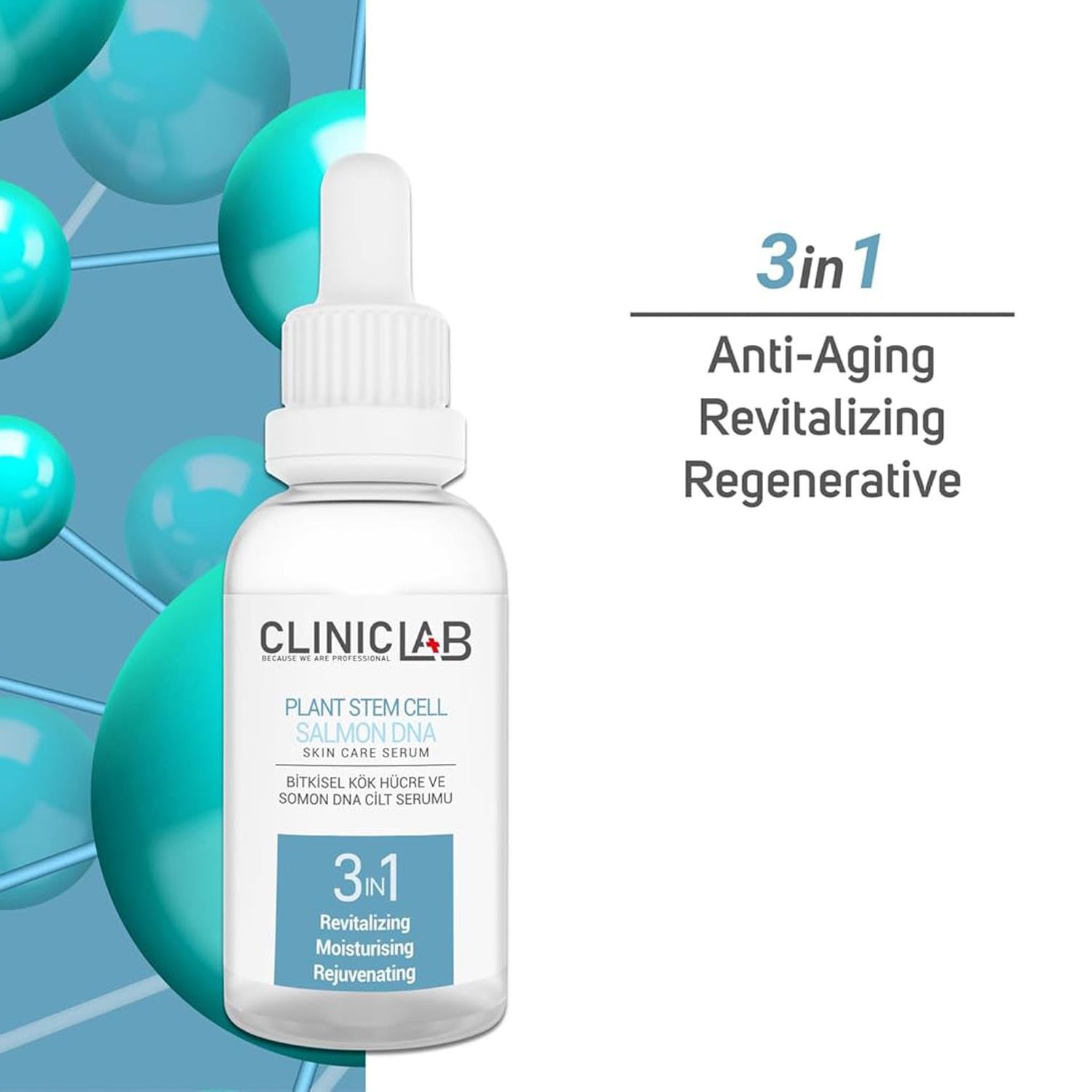 ClinicLab Plant Stem Cell and Salmon DNA Skin Care Serum 30 Ml