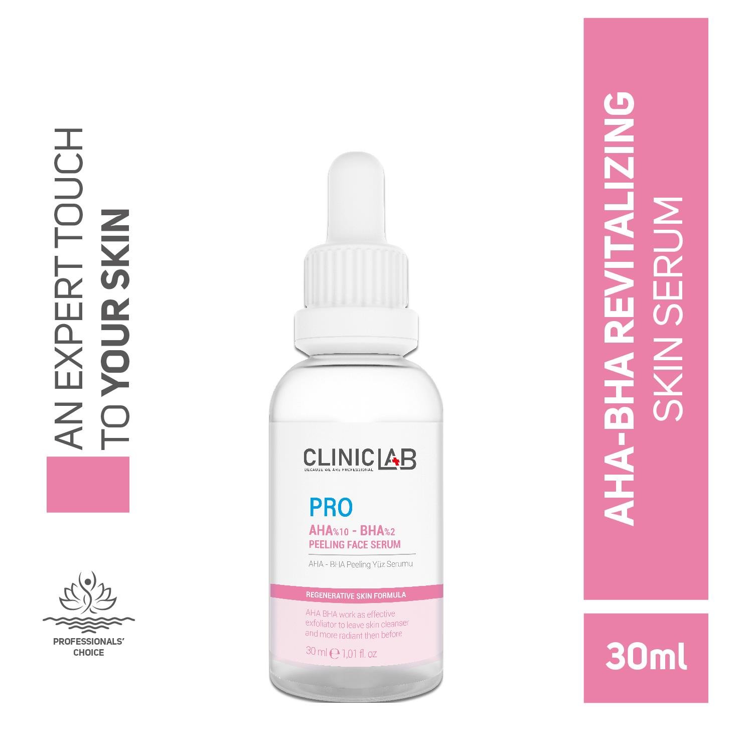 ClinicLab Pro+ AHA-BHA Peeling Face Serum 30ml