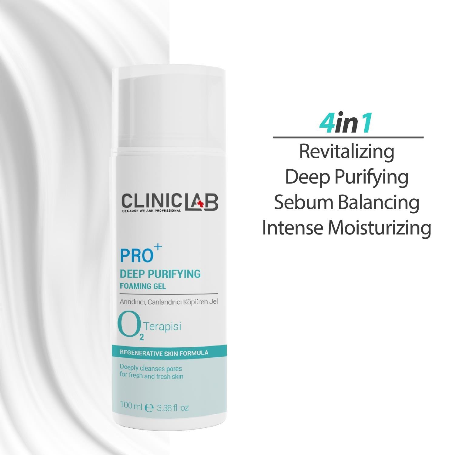 Cliniclab Pro+ Deep Purifying Foaming Gel 100 mL
