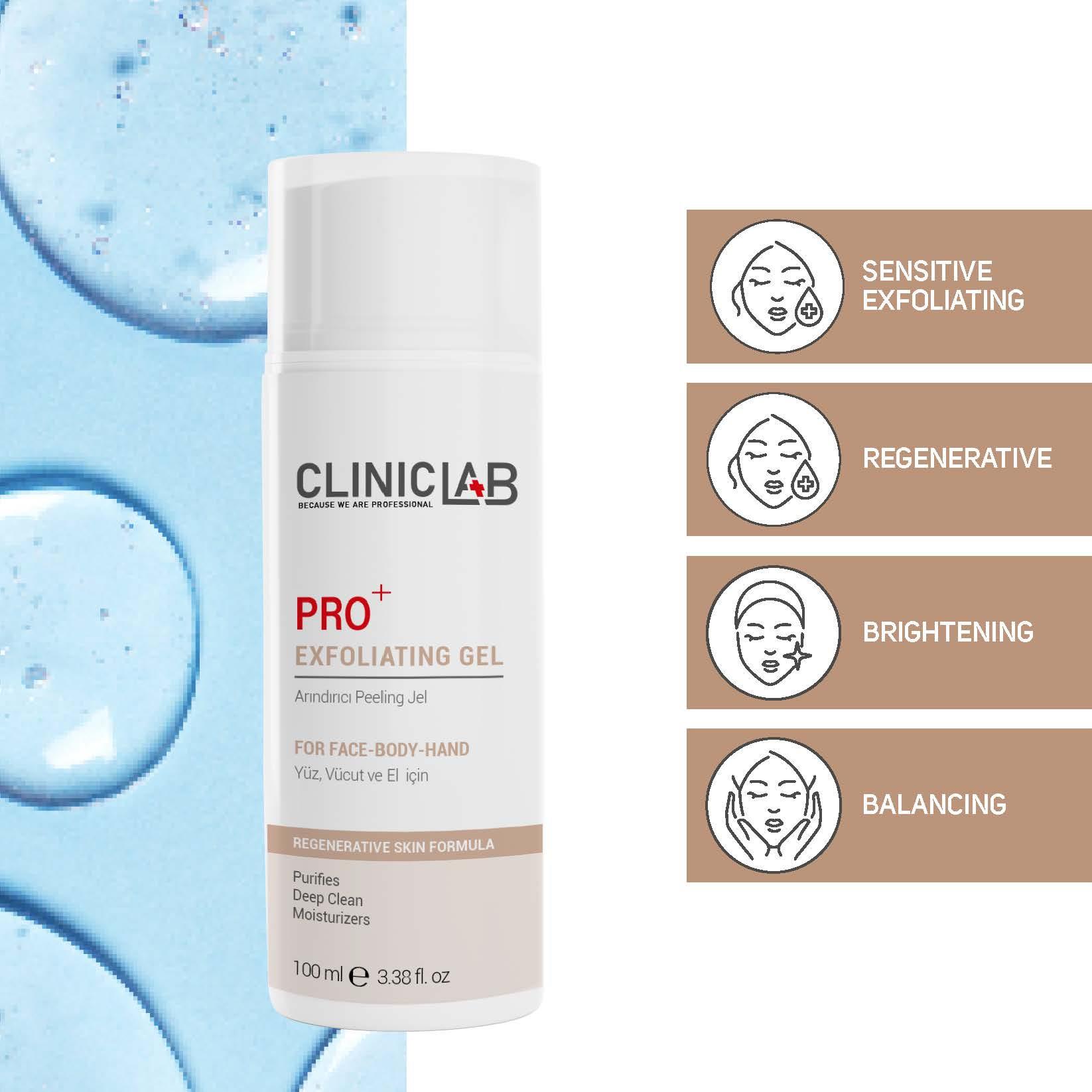 Cliniclab Pro+ Exfoliating Gel 100 mL 