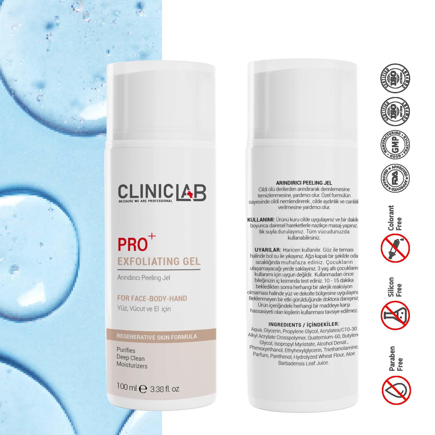 Cliniclab Pro+ Exfoliating Gel 100 mL 