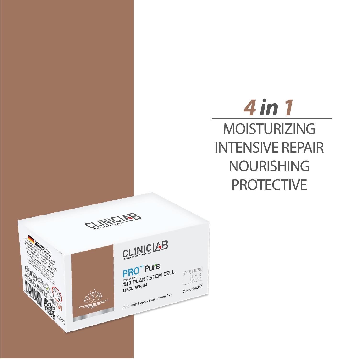 Cliniclab Pro+ Pure %10 Plant Stem Cell Meso Serum 6 mL x 2 pcs  