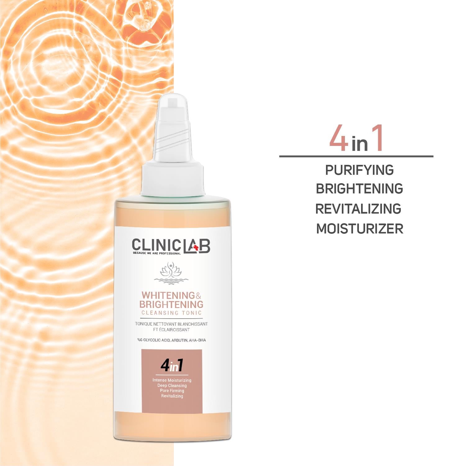 Cliniclab Whitening and Brighteing Cleansing Tonic 200 ml