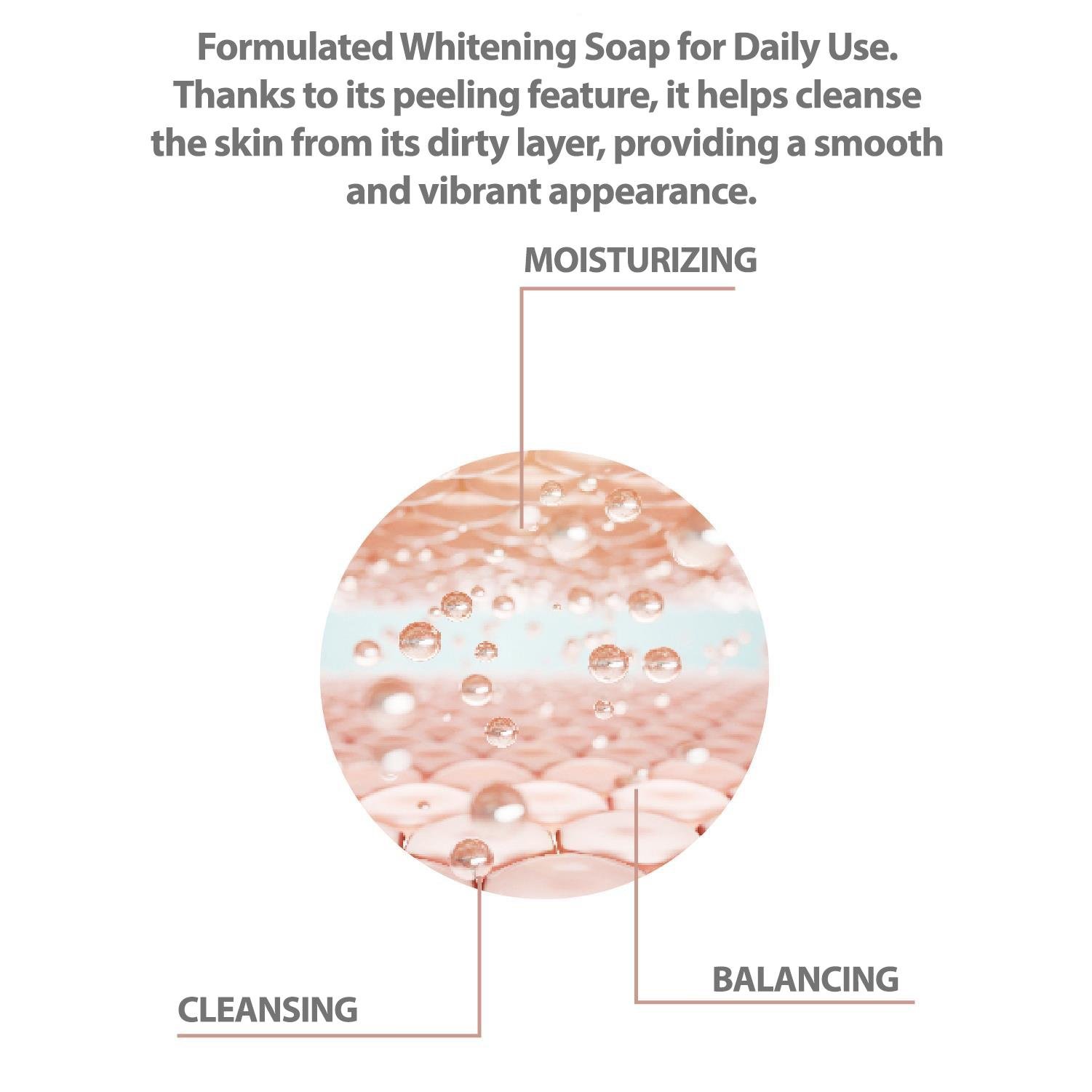 Cliniclab Whitening and Brighteing Soap 130 gr 