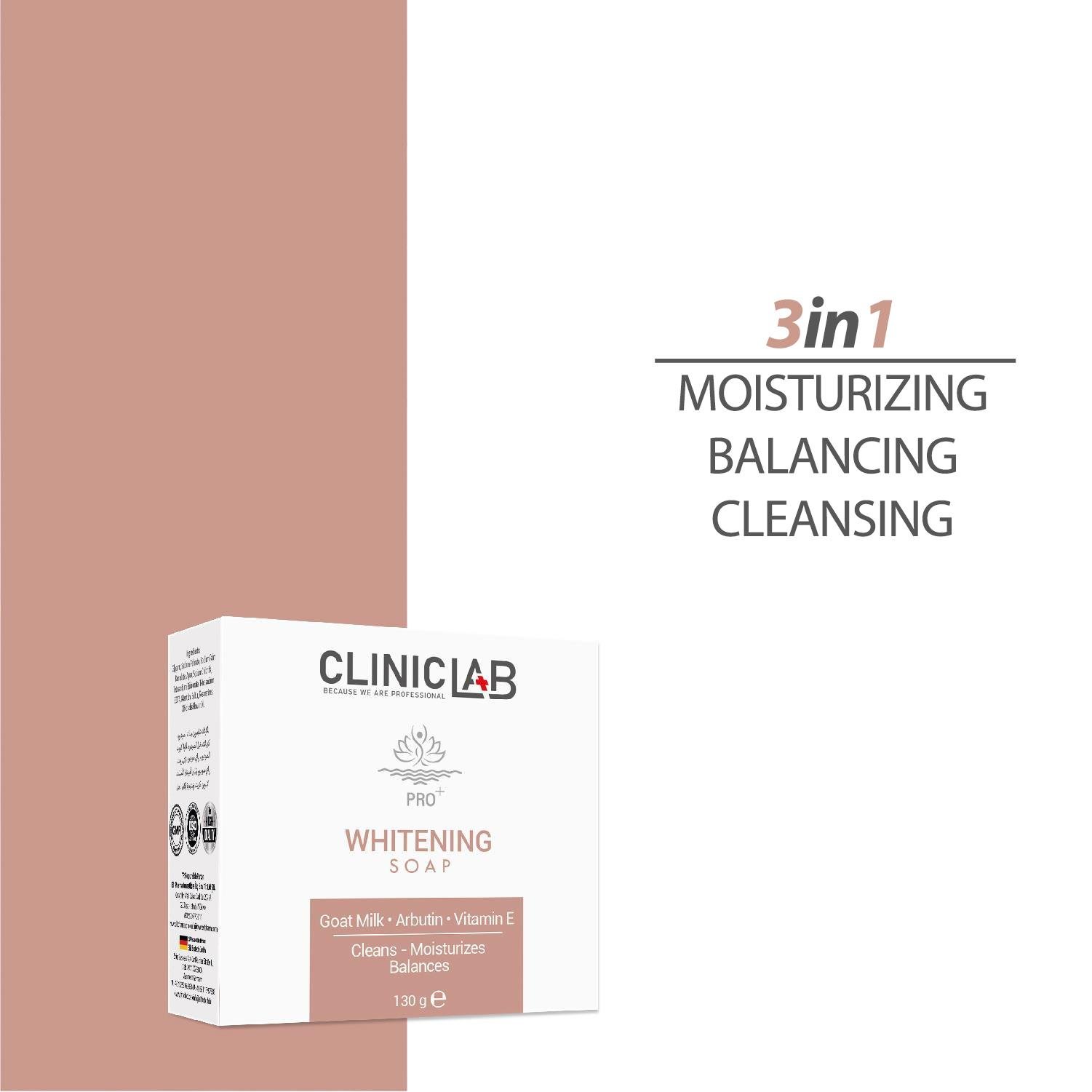 Cliniclab Whitening and Brighteing Soap 130 gr 