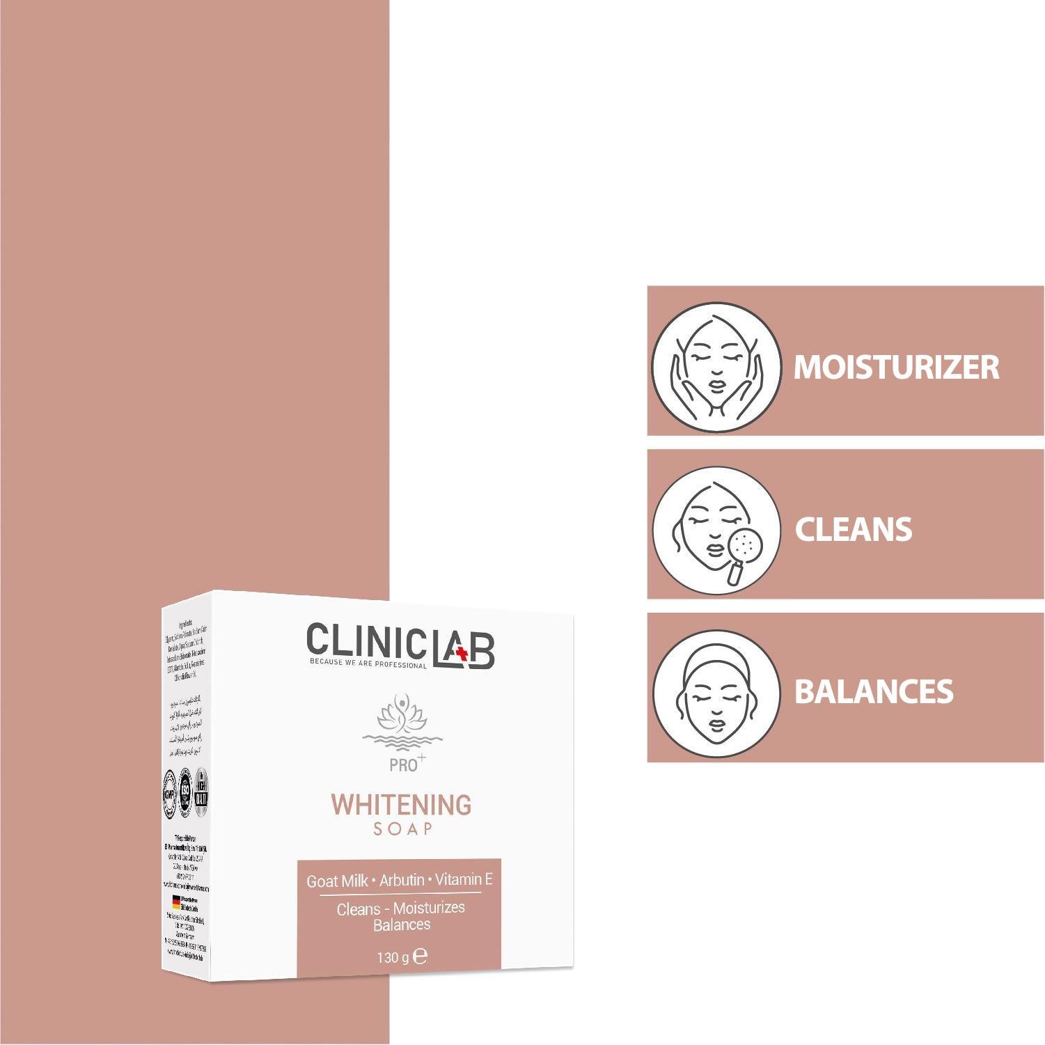 Cliniclab Whitening and Brighteing Soap 130 gr 