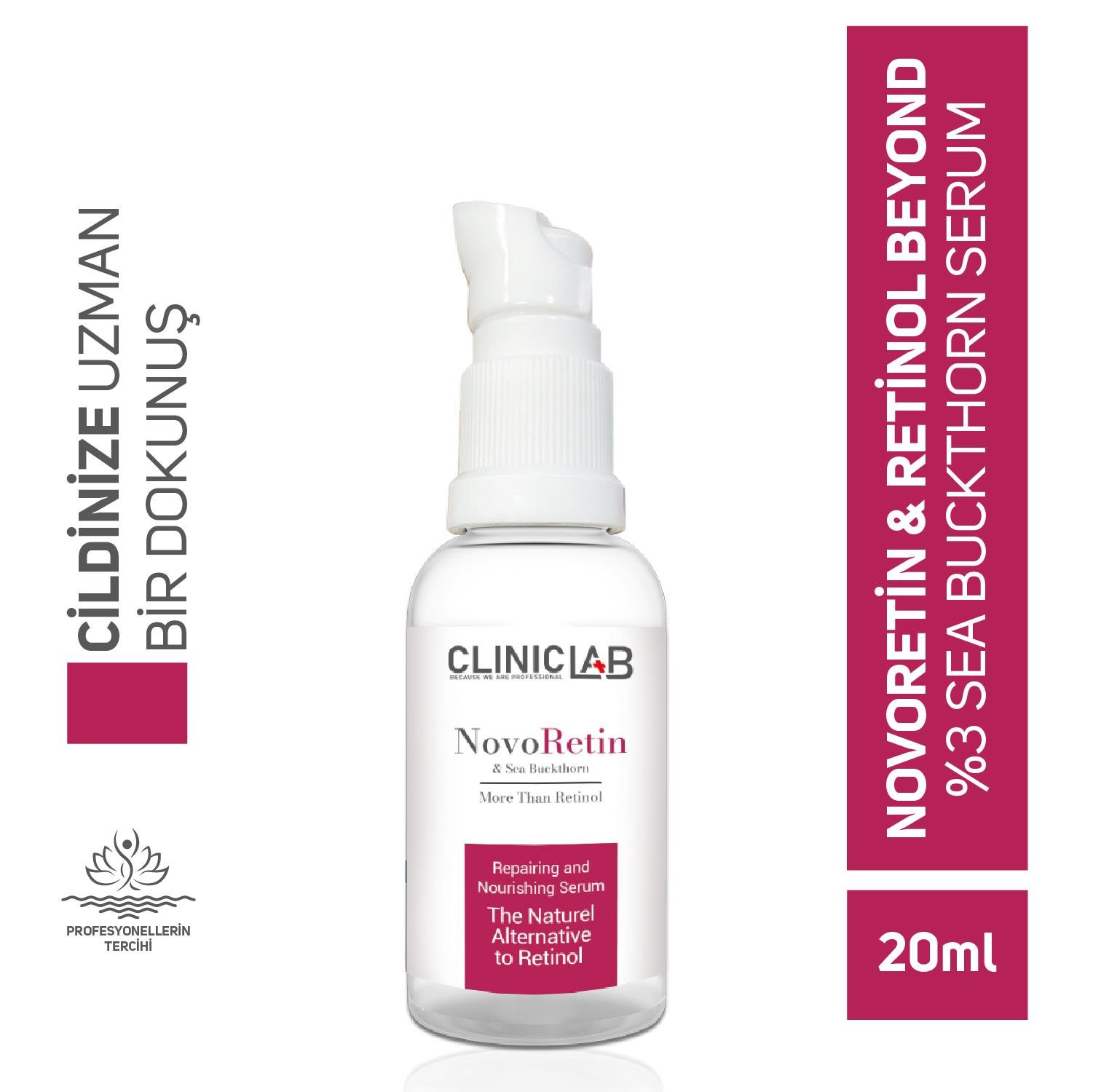 Novoretin Retinol and Beyond %3 Sea Buckthorn Serum 30 Ml
