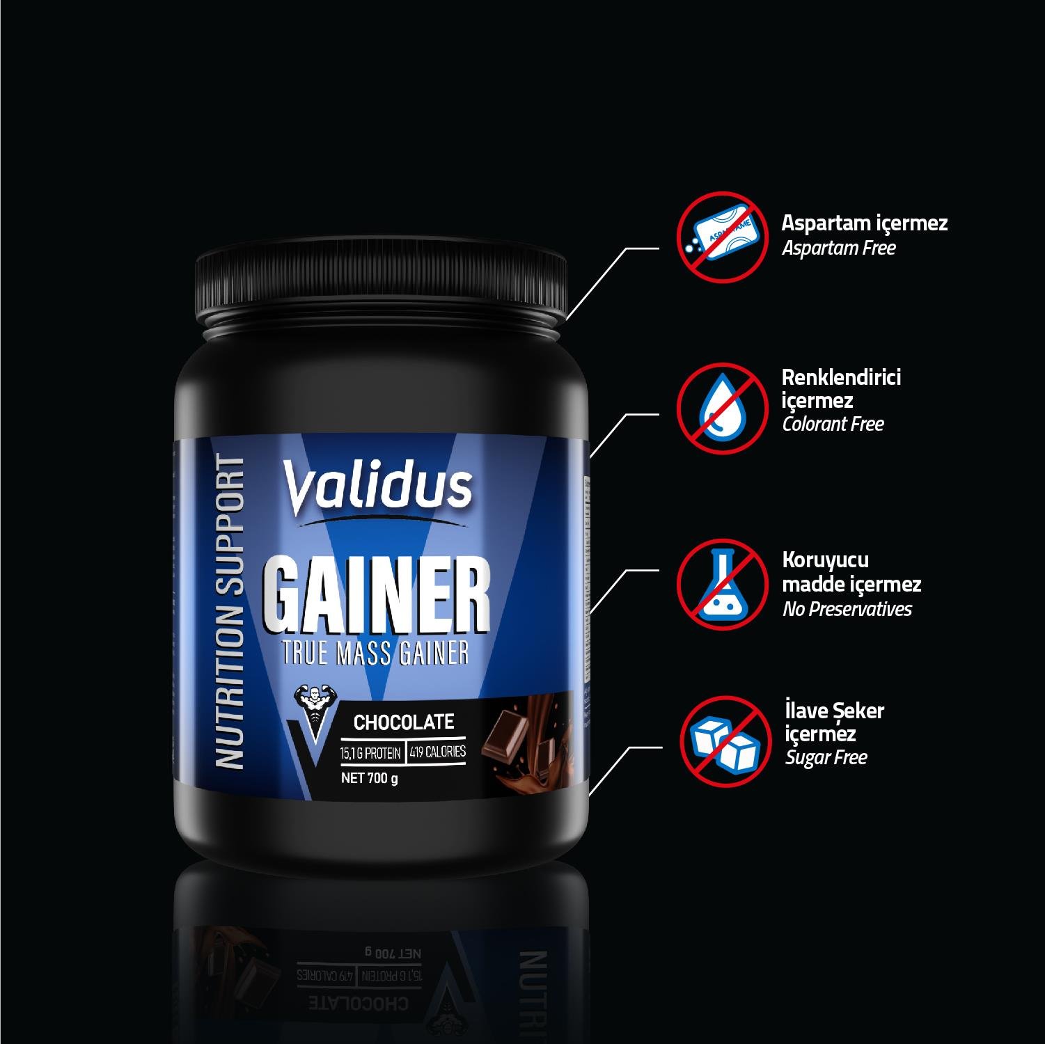 True Mass Gainer 700 Gr Çikolata Aromalı