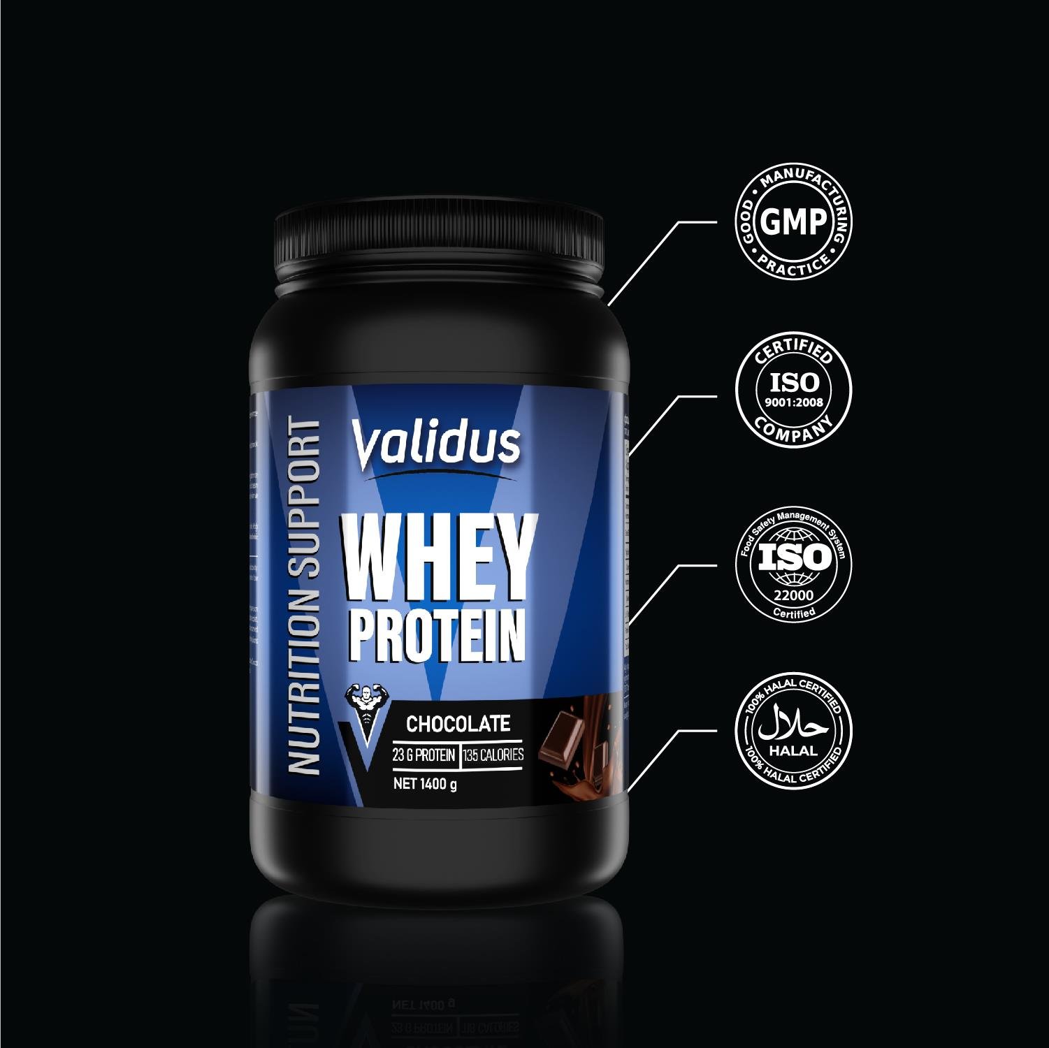 Whey Protein Complex 1400 Gr Çikolata Aromalı