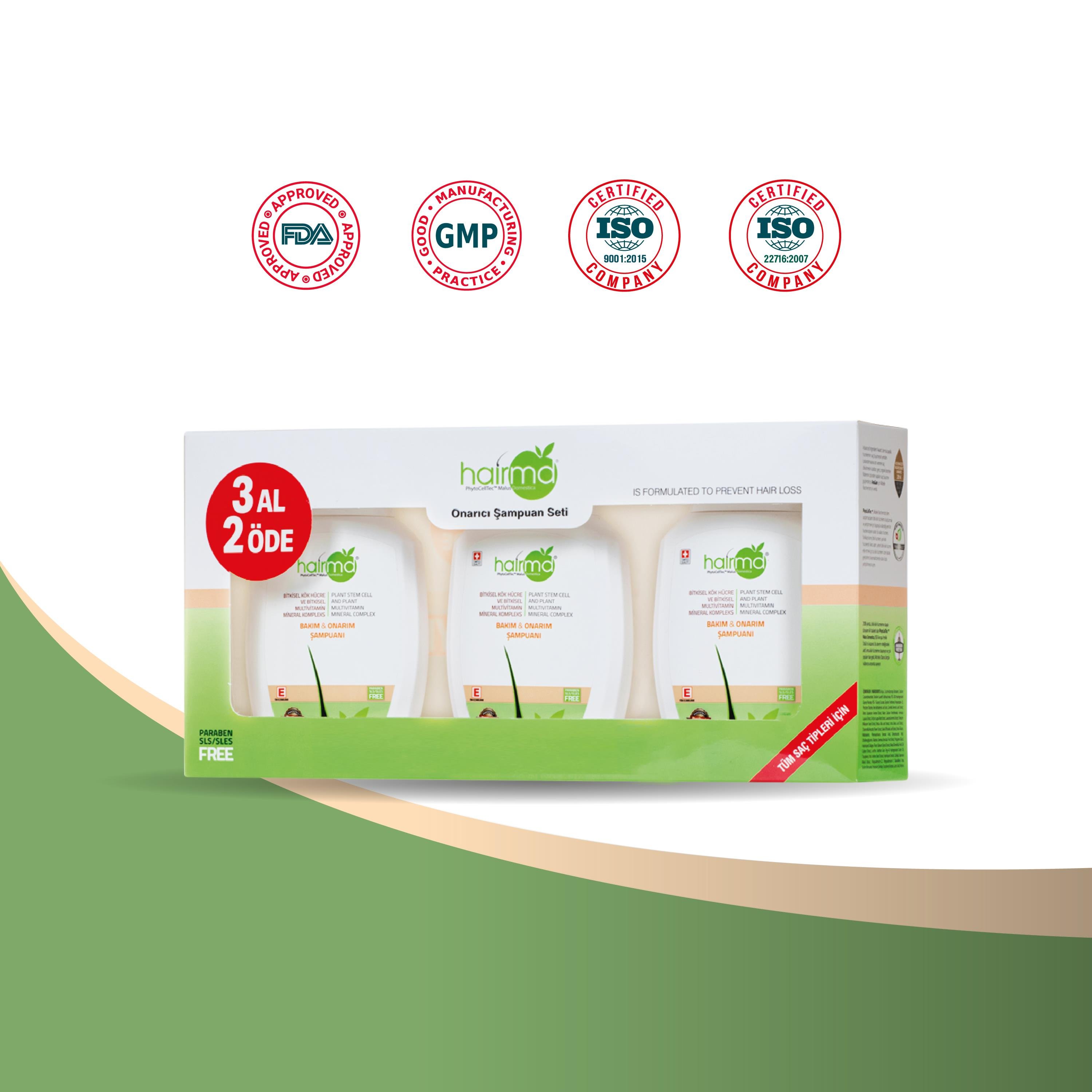 HairMD Care & Repair Shampoo 300ml Set Of 3