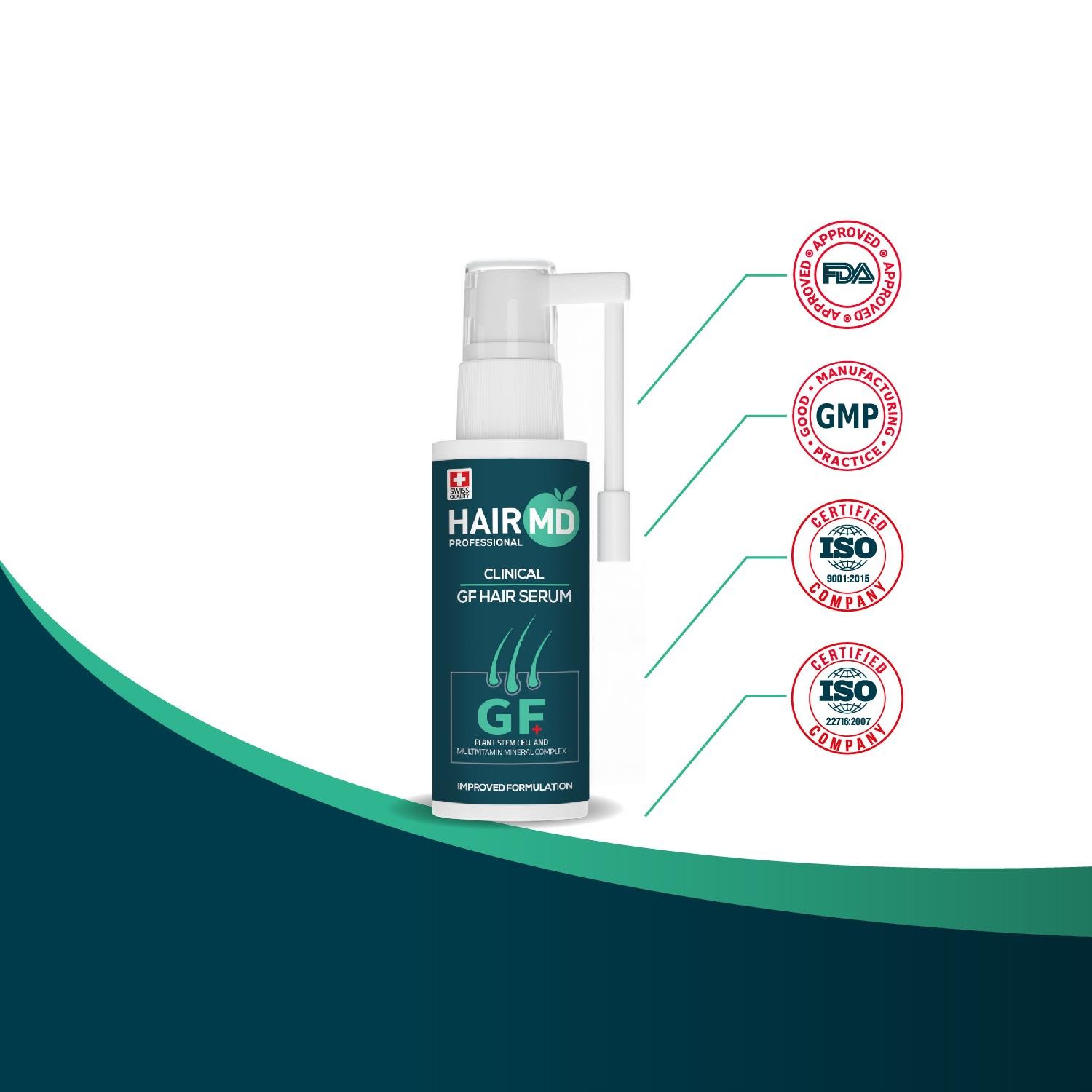 Hairmd Clinical GF+ Hair Repair Serum 60 Ml